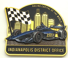 G33 DEA Indianapolis District Indiana Narcotics Police Drugs Challenge Coin