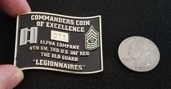 NEVER SEEN #071 The Old Guard White House President 3rd Infantry Challenge Coin