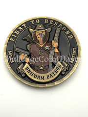 Miami Dade County Sheriff Cutler Ridge South District Police Challenge Coin