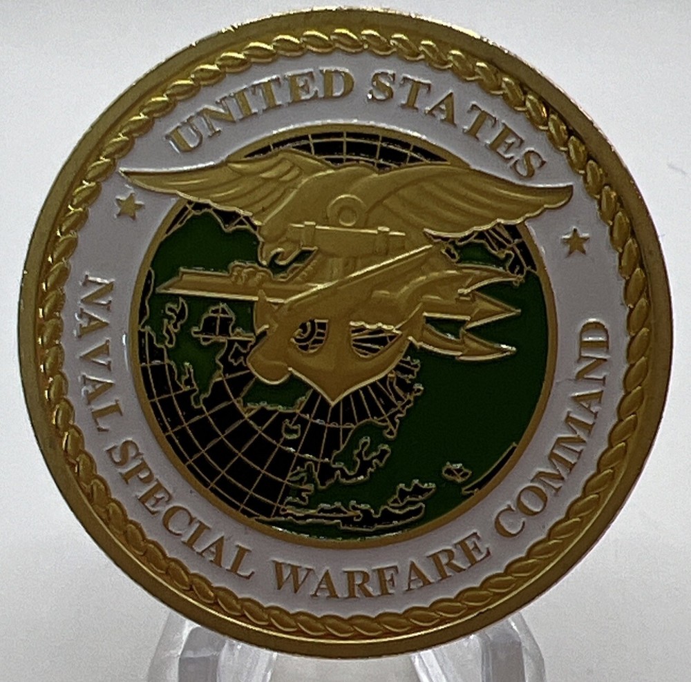 * US Navy Special Welfare Command US Navy Seals Challenge Coin “Sea Land Air”