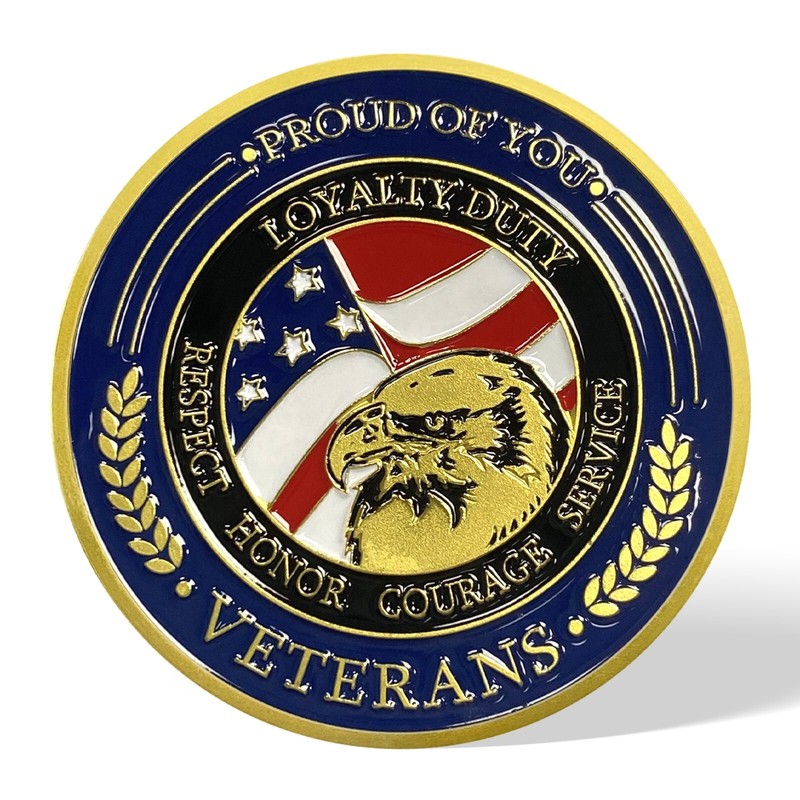 40Pcs U.S. Veterans Military Challenge Coins Lot Thank You for Your Service Coin gallery