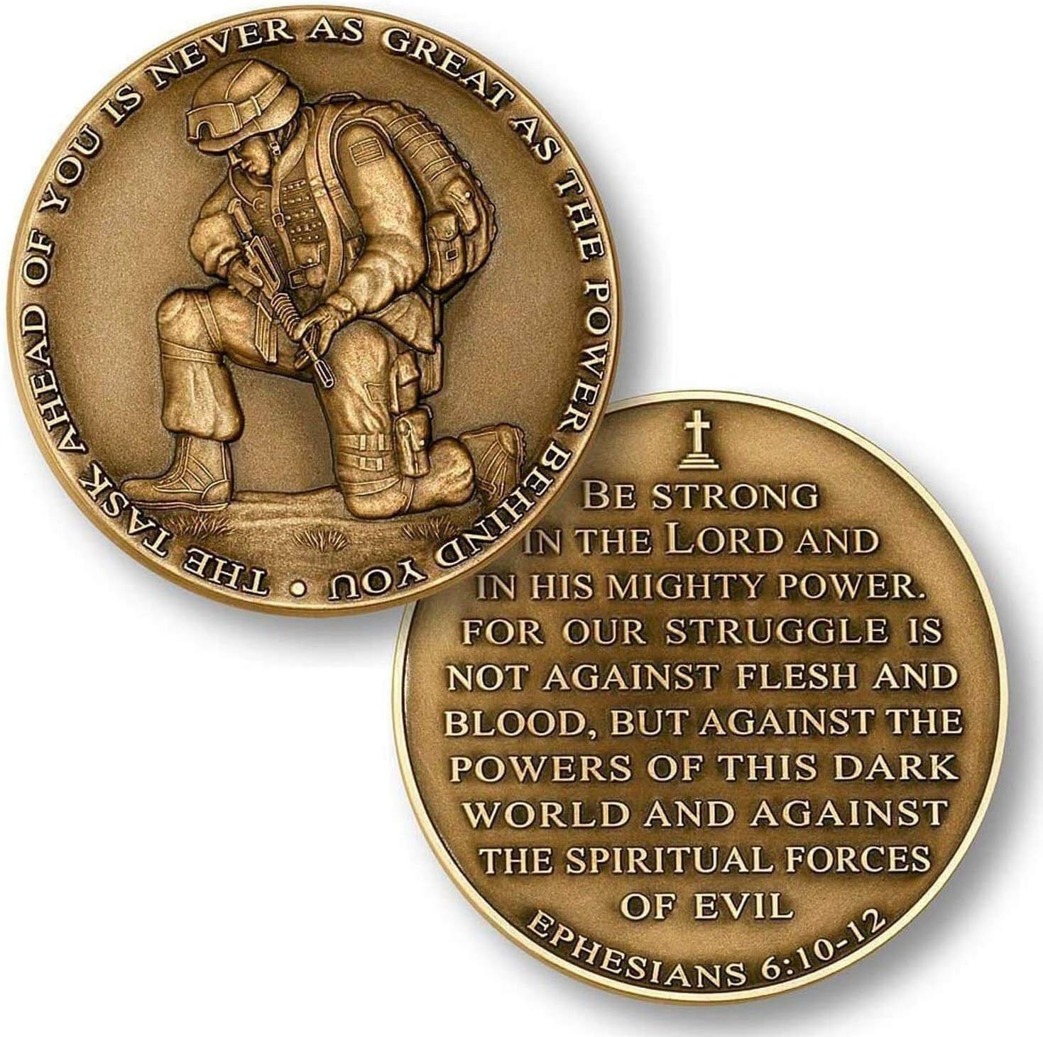 The Task Ahead Challenge Coin Collector's Medallion gallery