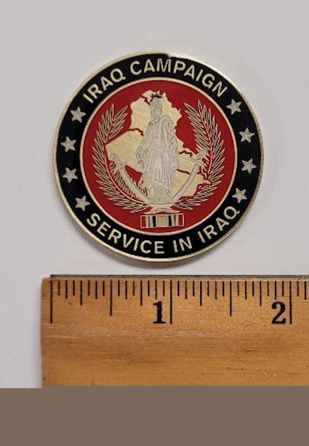 FOB Normandy Iraq Service Challenge Coin gallery