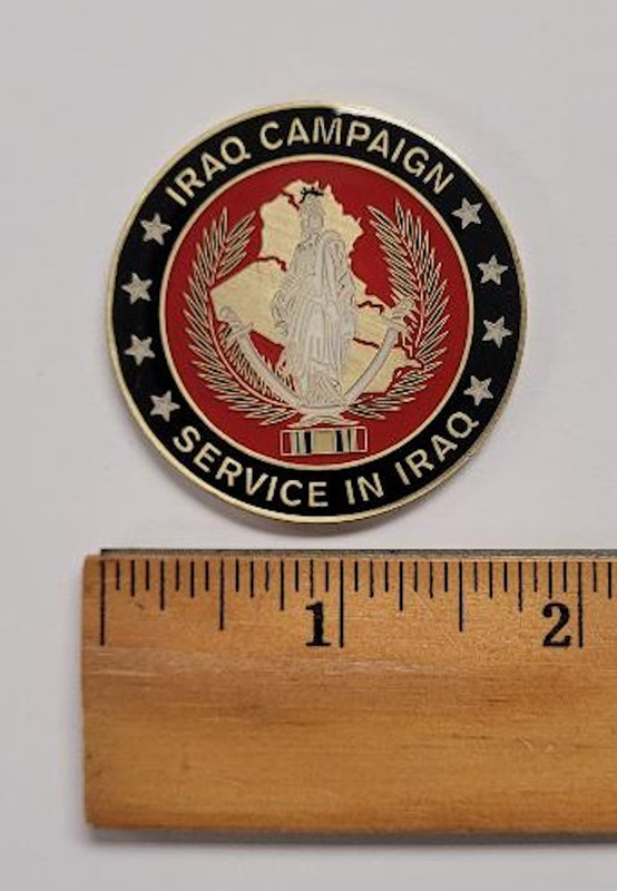 Camp Victory Iraq Service Challenge Coin gallery