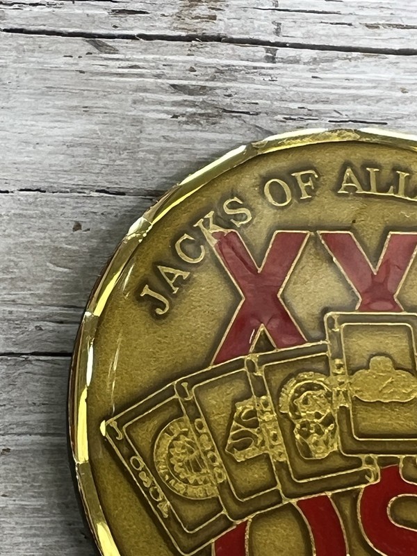USAF OSS XXX Jack Of All Trades Masters of OPS 1 5/8” Challenge Coin Air Force gallery