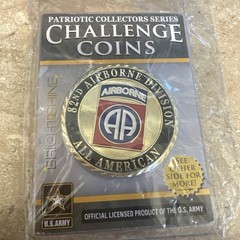 U.S ARMY 82ND AIRBORNE all American CHALLENGE COIN NEW COLLECTOR’S SERIES