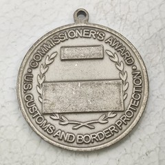 US Customs Border Protection Commissioner’s Award Medal DHS
