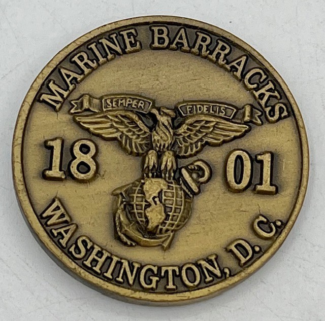 United States Marine Corps (USMC) Silent Drill Platoon Challenge Coin. gallery