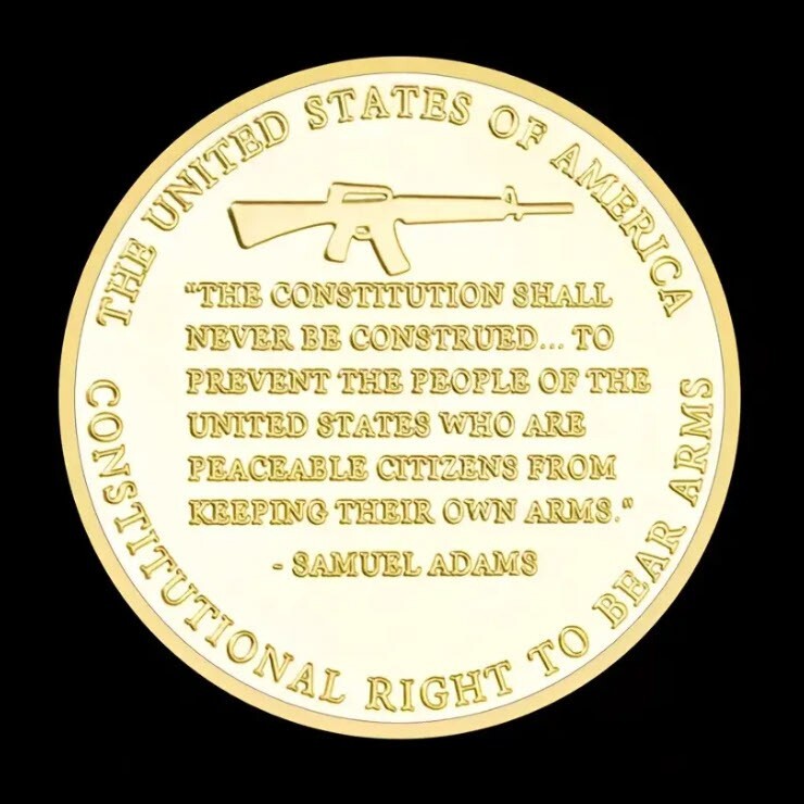 2nd Amendment Challenge Coin The Right To Keep And Bear Arms Plastic Container gallery