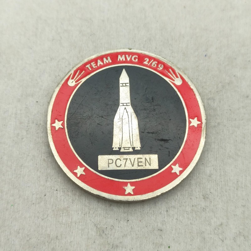 SPUTNIK 1 TEAM MVG 2/69 PC7VEN Challenge Coin gallery