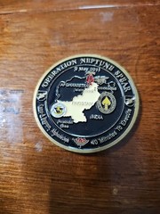 Operation Neptune Spear Challenge Coin SEAL CIA GTMO K9 160TH SOAR NSA BIN LADEN