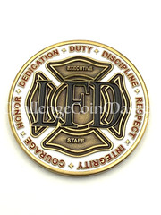 F93 Lexington Fire Department Kentucky State Challenge Coin