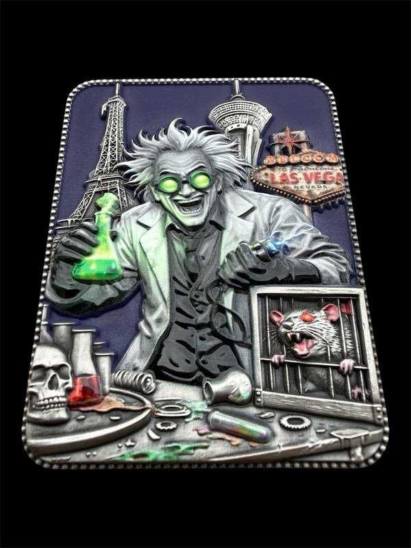 Awesome FBI Department Of Justice Police Las Vegas Challenge Coin gallery