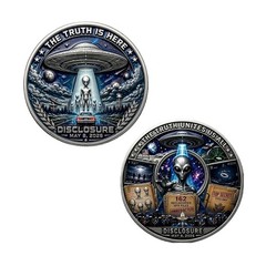 Double Sided 3D High Relief Commemorative Coin Collectible Challenge Souvenir To