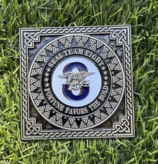Awesome NSW Navy Seal Team Eight Challenge Coin ST 8