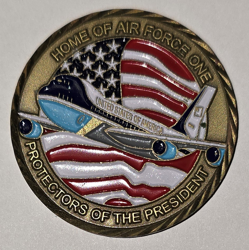 Andrews Air Force Base Challenge Coin (Home of Air Force One) gallery