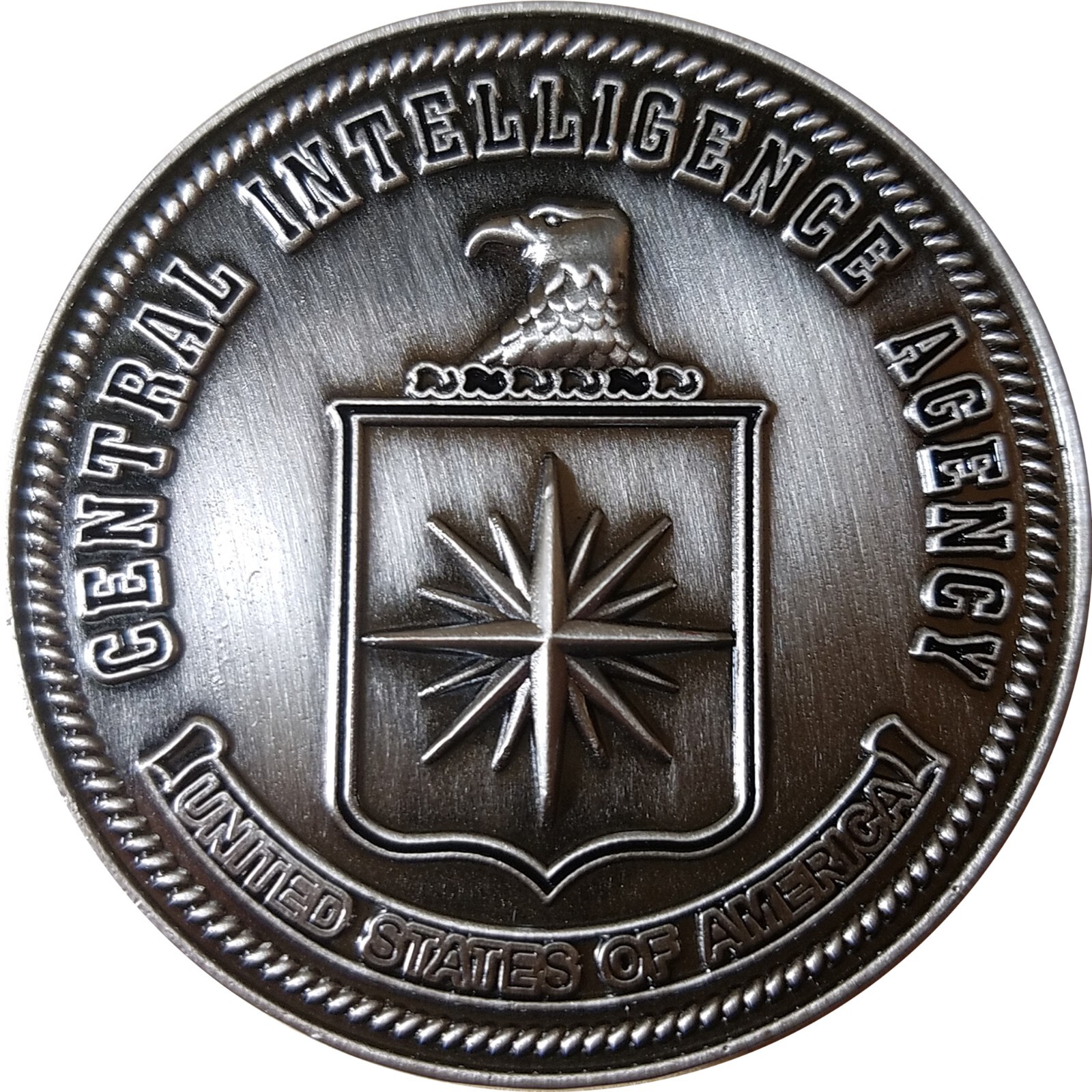 CIA SPY VS SPY CENTRAL INTELLIGENCE AGENCY CHALLENGE COIN. 2" 40 gallery