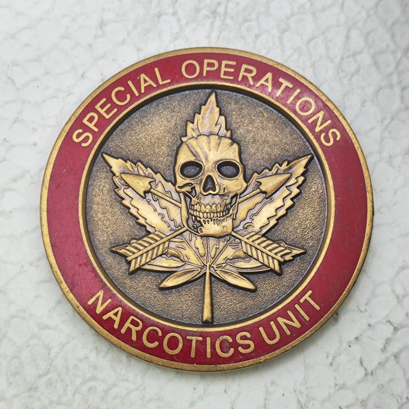 Special Operations Narcotics Unit Challenge Coin gallery