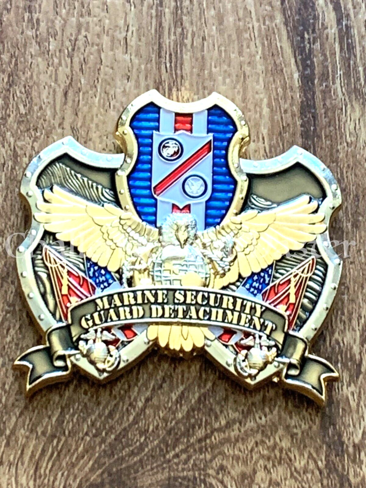 F12 Marine Security Guard Detachment Riyadh, Saudi Arabia Challenge Coin