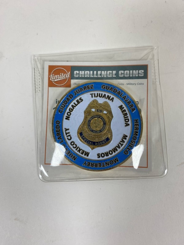 Diplomatic Security Service Mission Mexico Challenge Coin gallery
