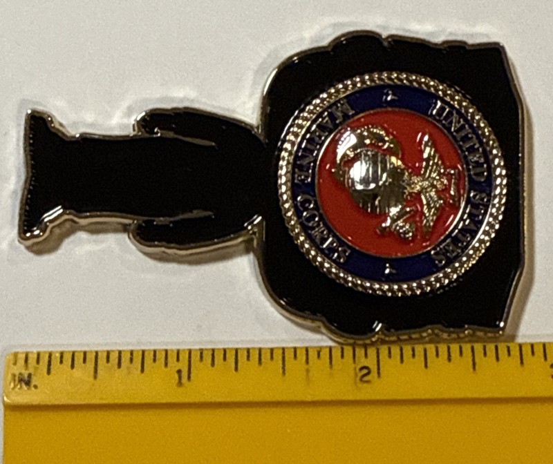 USMC United States Marine Corp Female Pop Funko Challenge Coin gallery