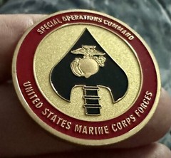 United States 🇺🇸 Marine Corps Special Operations Command Challnge Coin