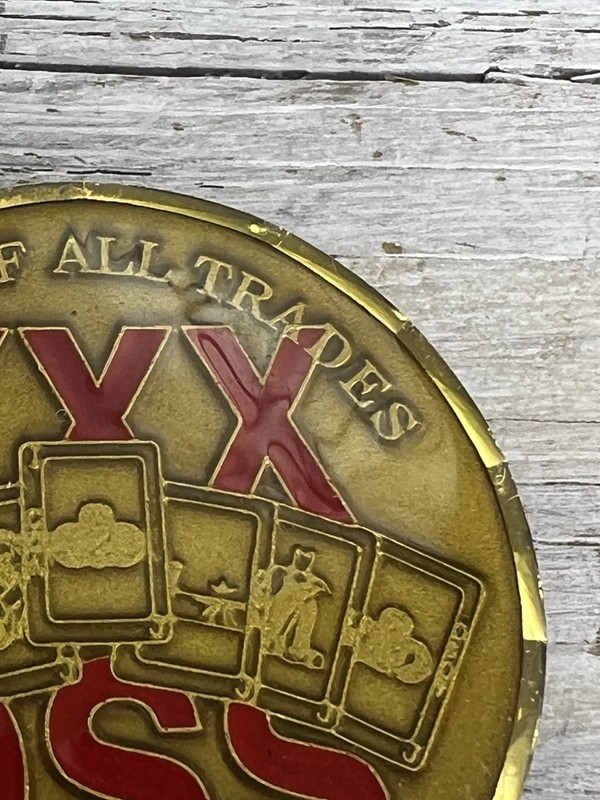 USAF OSS XXX Jack Of All Trades Masters of OPS 1 5/8” Challenge Coin Air Force gallery
