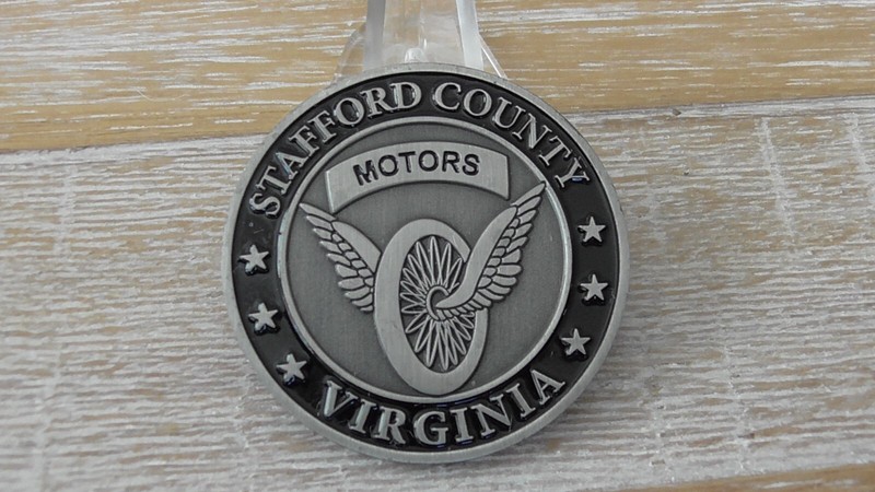 Stafford County Sheriffs Office Motor Unit Virginia Challenge Coin #B944 gallery