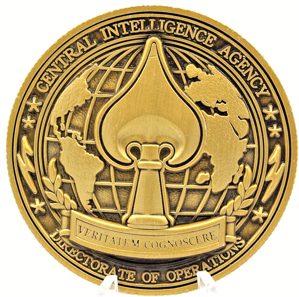 CIA Special Activities Center Political Action Group Challenge Coin 2in