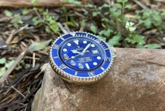 Navy Chief Seals Scuba Dive SUBMARINER Watch Smurf Challenge Coin NSW CPO USN 🌊
