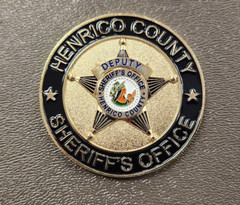 2″ Challenge Coin Henrico County Virginia VA Sheriff’s Office Honor Guard