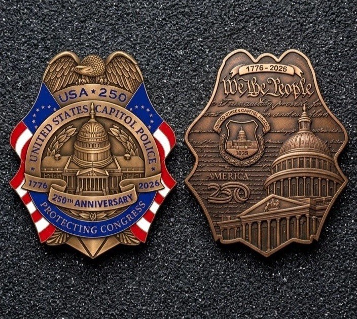 250th America (USA) | USCP Anniversary CHALLENGE COIN gallery