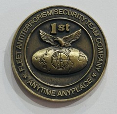 USMC – Anti-Terrorism Security Team Challenge Coin