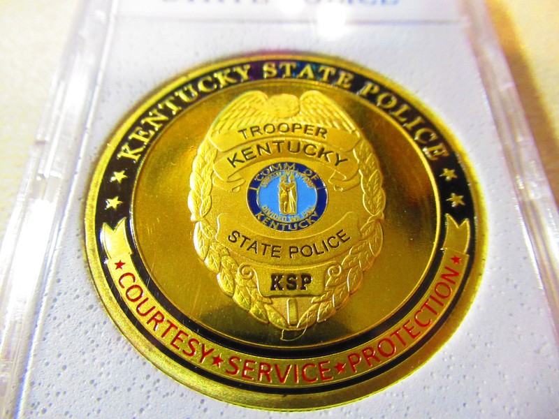 KENTUCKY STATE POLICE Challenge Coin gallery