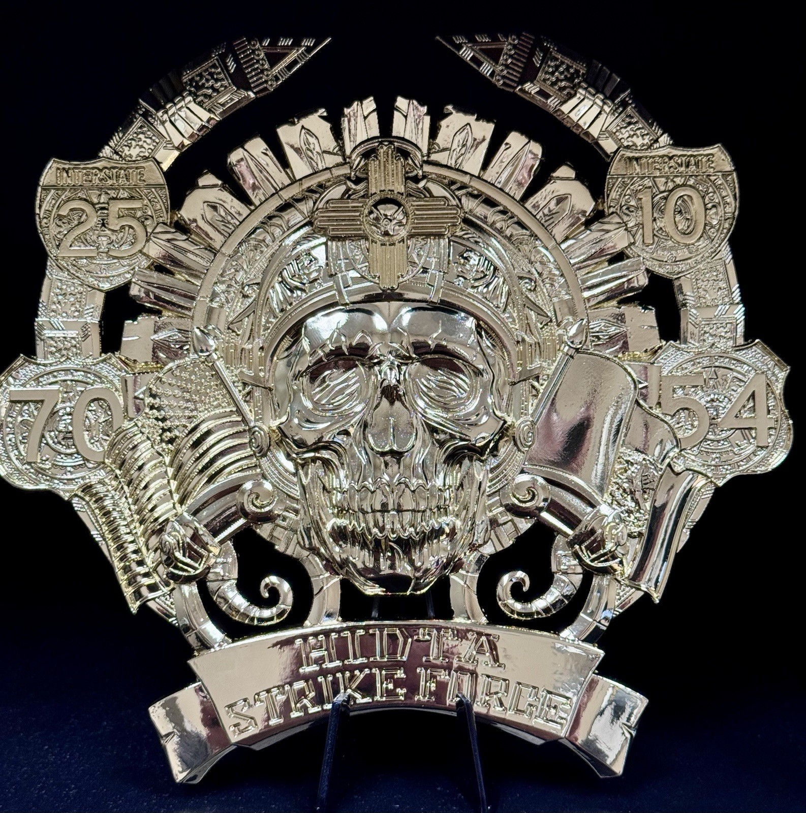 🔥HSI-NEW MEXICO-HIDTA STRIKE FORCE CHALLENGE COIN🔥🔥 gallery