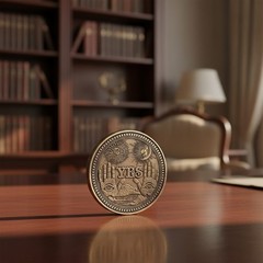 Commemorative Decision Maker Coin in Bronze with Acrylic Protective Case
