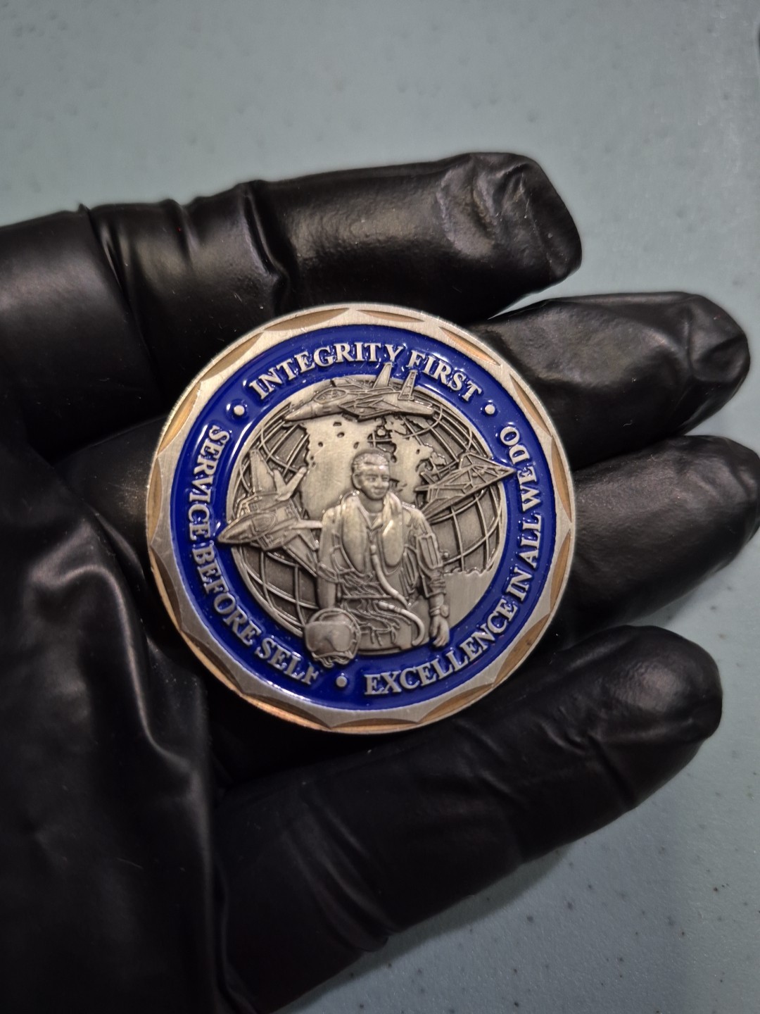 Saint michael the archangel challenge coin gallery