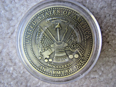US Army Challenge Coin An Army of One 1 5/8″