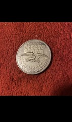 Rare 1991 Operation Desert Storm Coin .999 Silver USS John F. Kennedy CV-67 Coin