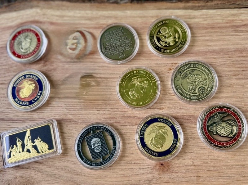USMC United States Marine Corps Ultimate Challenge Coin set gallery