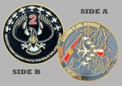Eastern Flank Defender Op Kudu 2 Squadron Challenge Coin 1#25