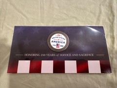 Wounded Warrior Project 250TH Anniversary Challenge Coin 1776-2026 NIP