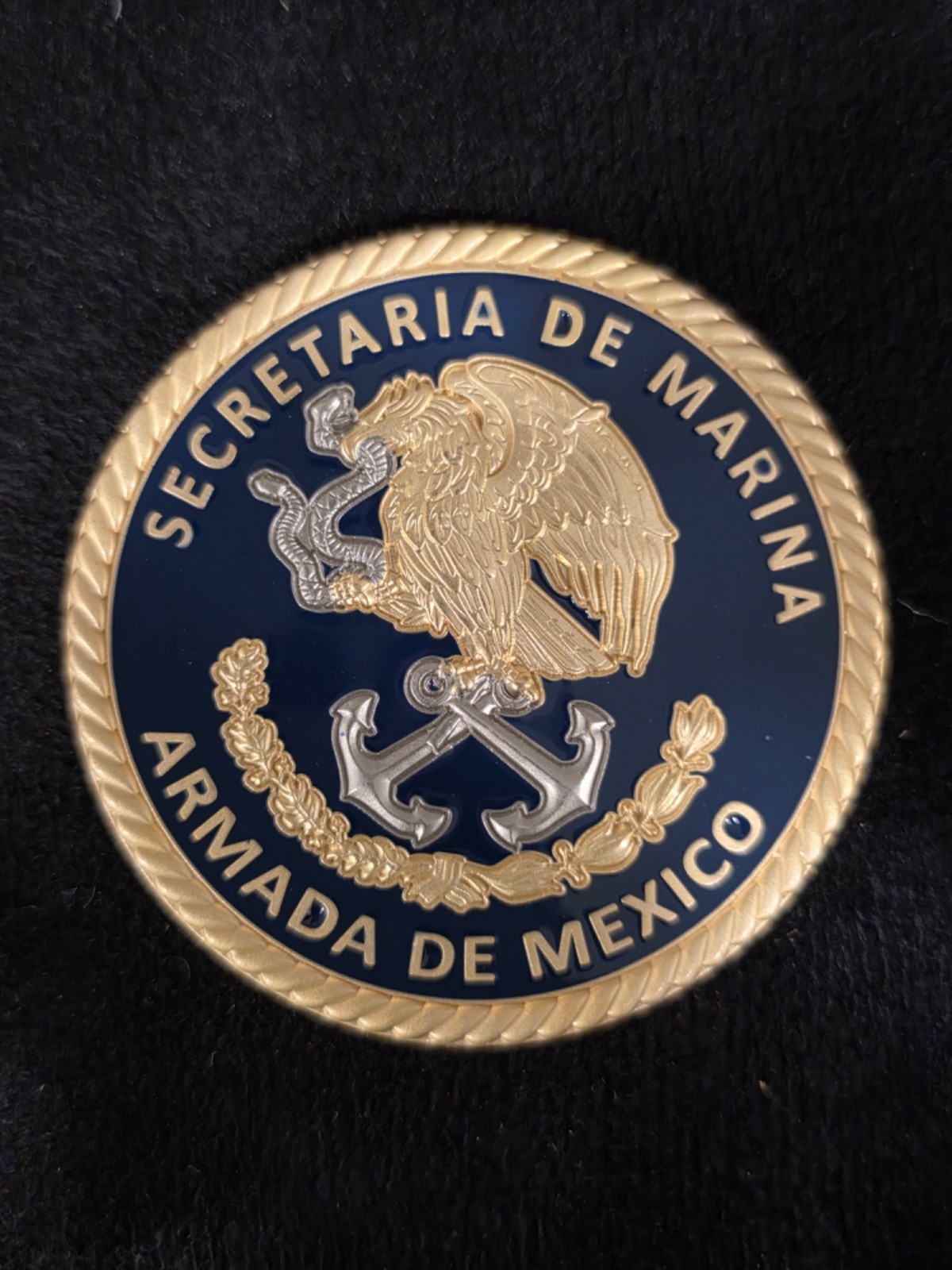 Armada De Mexico Arm Hidalgo P0 166 Challenge Coin gallery