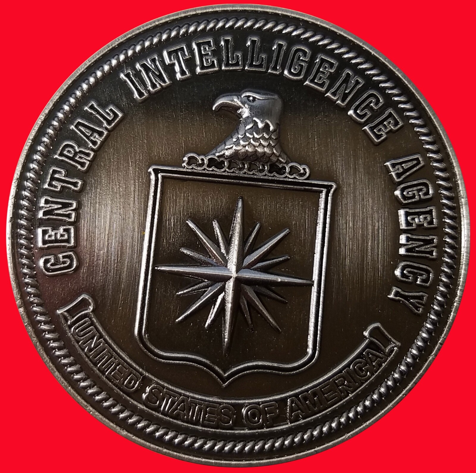 2" CIA Baghdad Iraq Station Chief Challenge coin-A 31 gallery