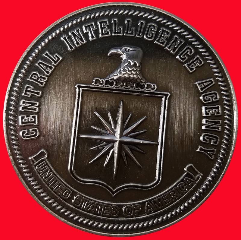 2" CIA Baghdad Iraq Station Chief Challenge coin-A 31 gallery