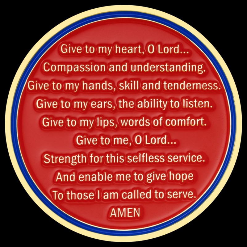 Registered Nurse RN Gold Prayer Coin gallery