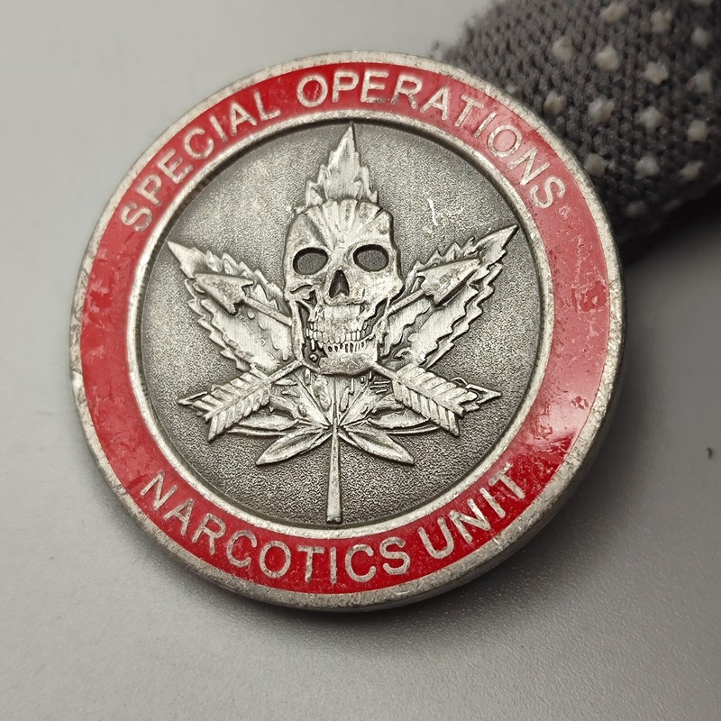 Narcotics Unit Special Operations Challenge Coin gallery