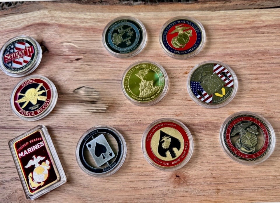 USMC United States Marine Corps Ultimate Challenge Coin set