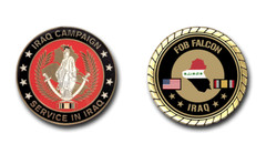 FOB Falcon Iraq Service Challenge Coin