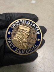 America’s Navy 250th Anniversary Challenge Coin Navy Memorial